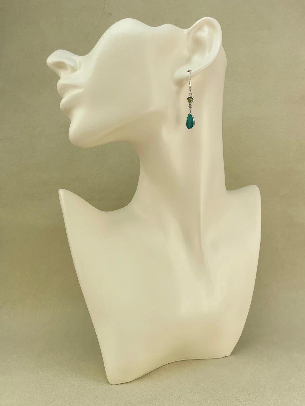 Opal and peridot earrings deals